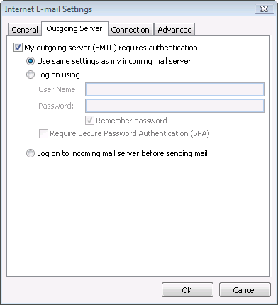 Outlook 2007 at Email Address Store