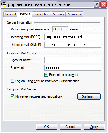 OutlookExpress at Email Address Store